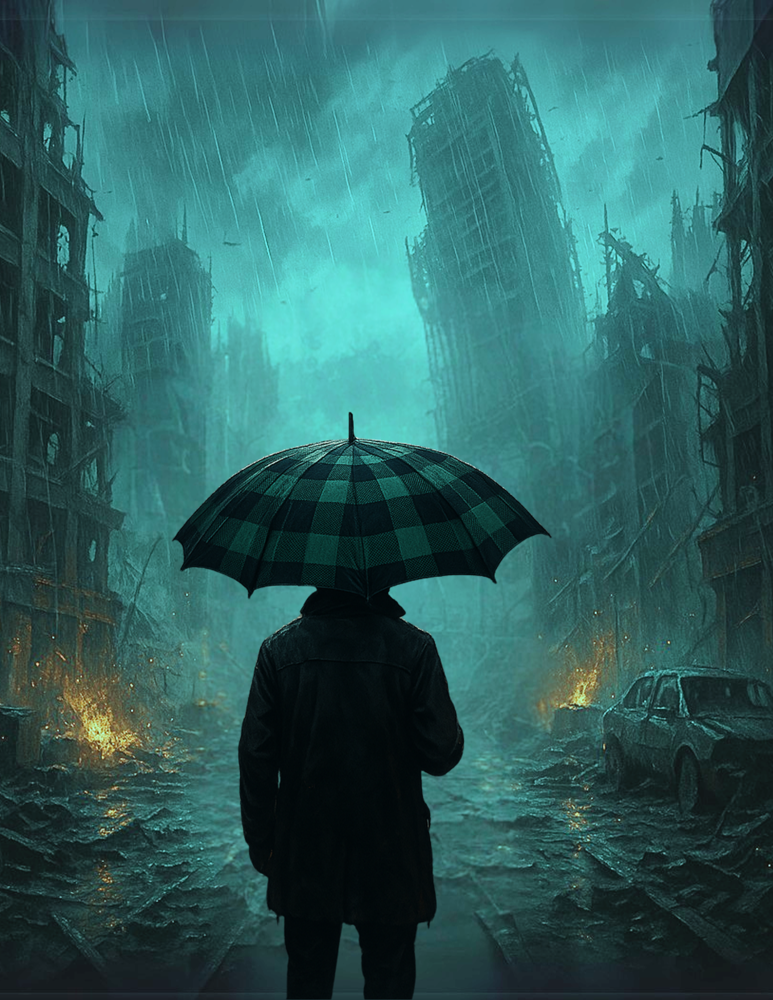 Dystopian Game Backdrop